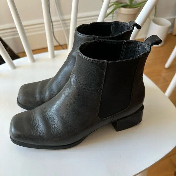 Camper Kobo Black Leather Chelsea Boots size 38 - Picture 2 of 8
